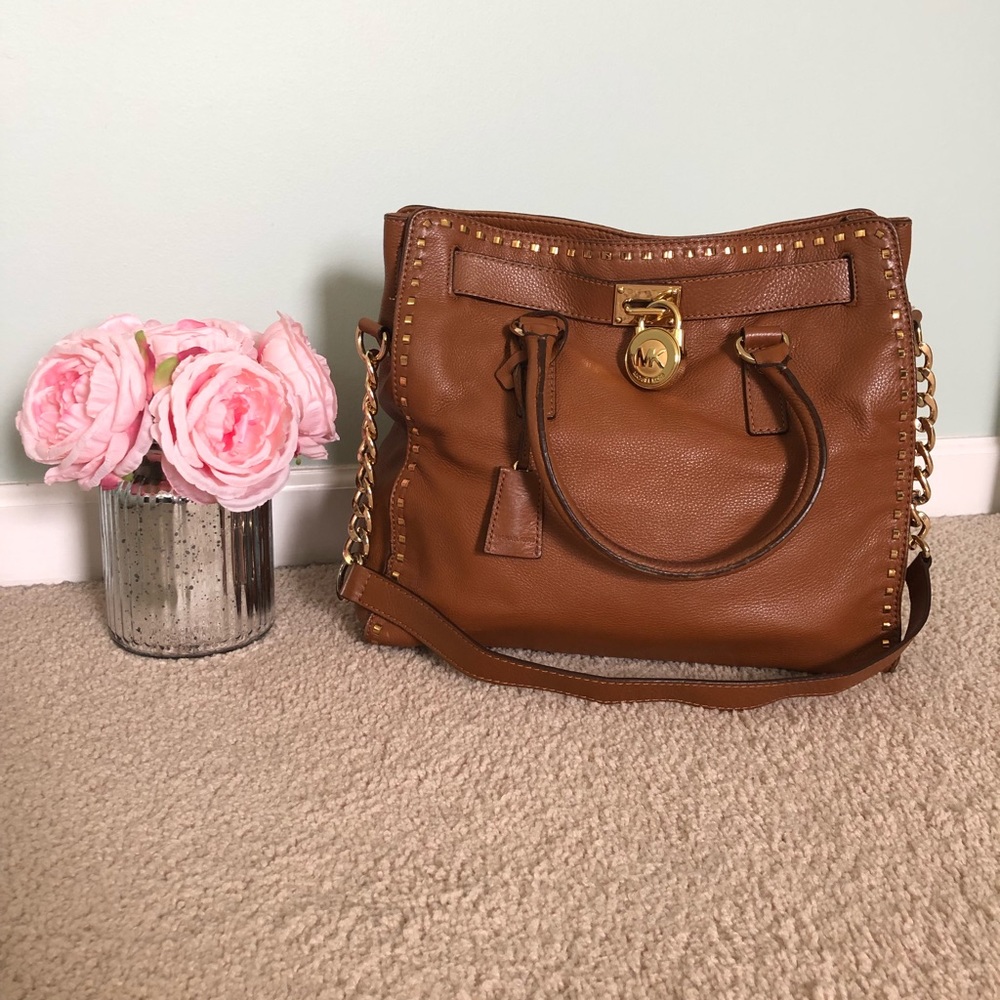 Michael Kors Satchel - Cognac Color